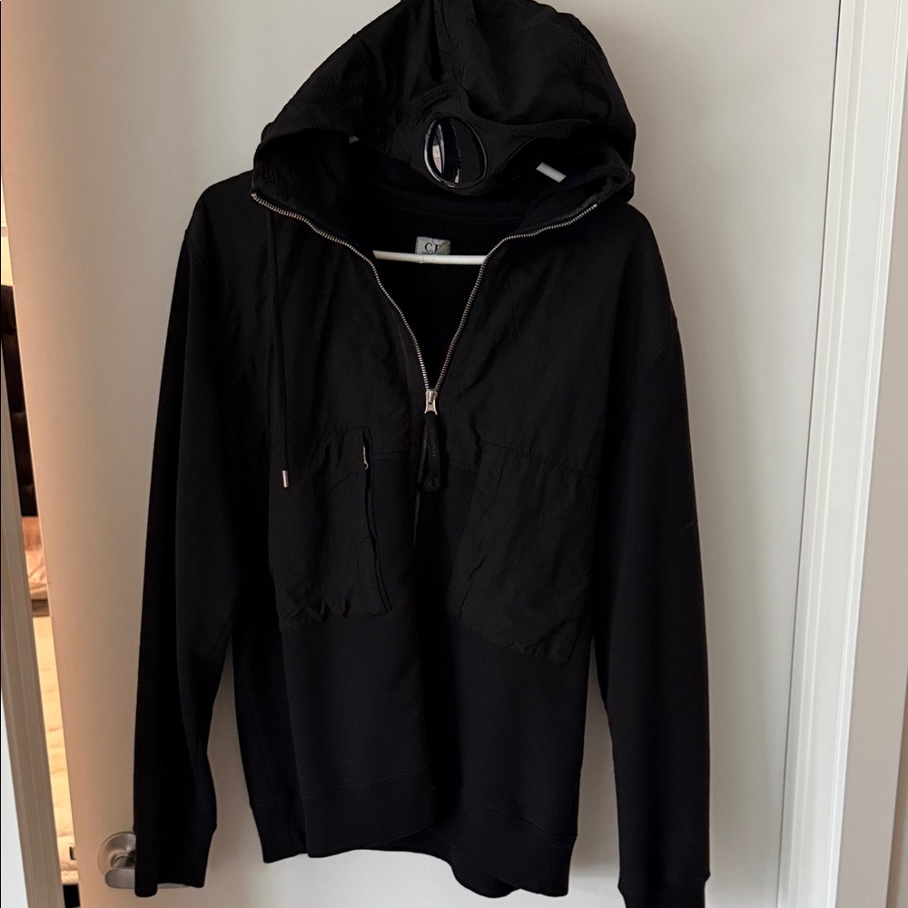 C.P. Company Classic Black Hoodie